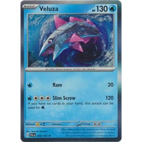 PAL 056 - Veluza - Reverse Holo PAL 056 - Veluza - Reverse HoloPaldea Evolved Paldea Evolved€ 0,45 Paldea Evolved