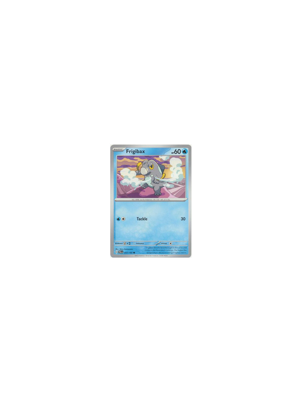 PAL 057 - Frigibax - Reverse Holo