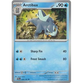 PAL 059 - Arctibax - Reverse Holo PAL 059 - Arctibax - Reverse HoloPaldea Evolved Paldea Evolved€ 0,35 Paldea Evolved