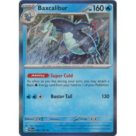 PAL 060 - Baxcalibur - Reverse Holo