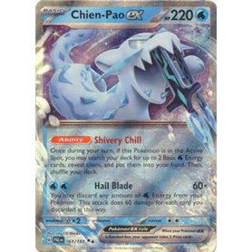 PAL 061 - Chien-Pao ex PAL 061 - Chien-Pao exPaldea Evolved Paldea Evolved€ 8,99 Paldea Evolved