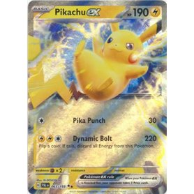 PAL 063 - Pikachu ex PAL 063 - Pikachu exPaldea Evolved Paldea Evolved€ 3,99 Paldea Evolved