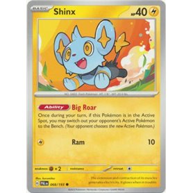 PAL 068 - Shinx - Reverse Holo PAL 068 - Shinx - Reverse HoloPaldea Evolved Paldea Evolved€ 0,35 Paldea Evolved