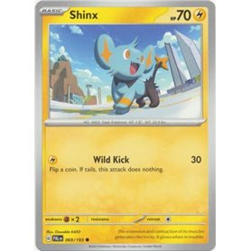 PAL 069 - Shinx - Reverse Holo PAL 069 - Shinx - Reverse HoloPaldea Evolved Paldea Evolved€ 0,35 Paldea Evolved