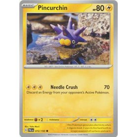 PAL 072 - Pincurchin - Reverse Holo PAL 072 - Pincurchin - Reverse Holo