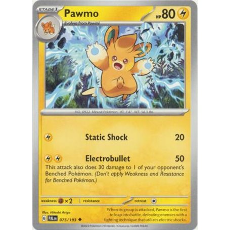 PAL 075 - Pawmo - Reverse Holo