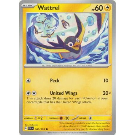 PAL 080 - Wattrel - Reverse Holo