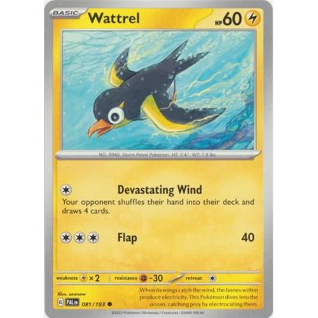 PAL 081 - Wattrel - Reverse Holo