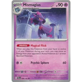 PAL 088 - Mismagius - Reverse Holo PAL 088 - Mismagius - Reverse HoloPaldea Evolved Paldea Evolved€ 0,35 Paldea Evolved