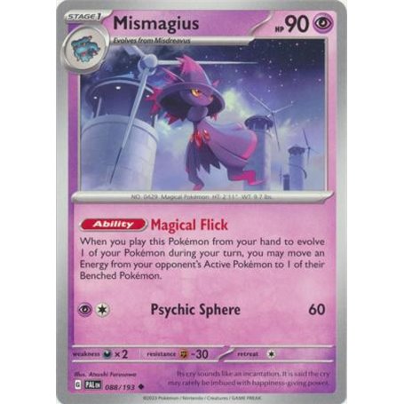 PAL 088 - Mismagius - Reverse Holo