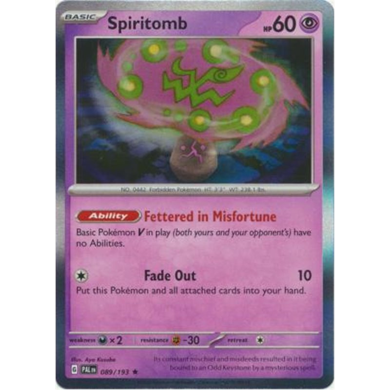 Spiritomb - XY: Steam Siege - Pokemon