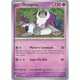PAL 094 - Oranguru - Reverse Holo PAL 094 - Oranguru - Reverse HoloPaldea Evolved Paldea Evolved€ 0,35 Paldea Evolved