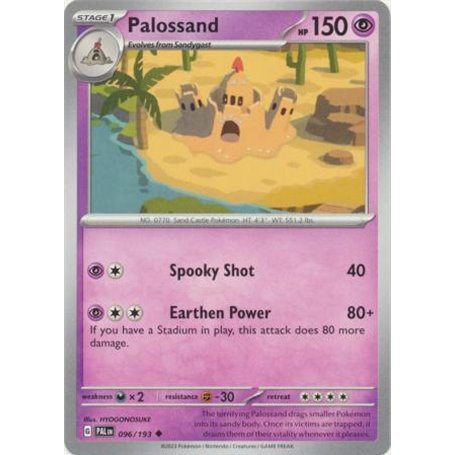 PAL 096 - PalossandPaldea Evolved Paldea Evolved€ 0,05 Paldea Evolved