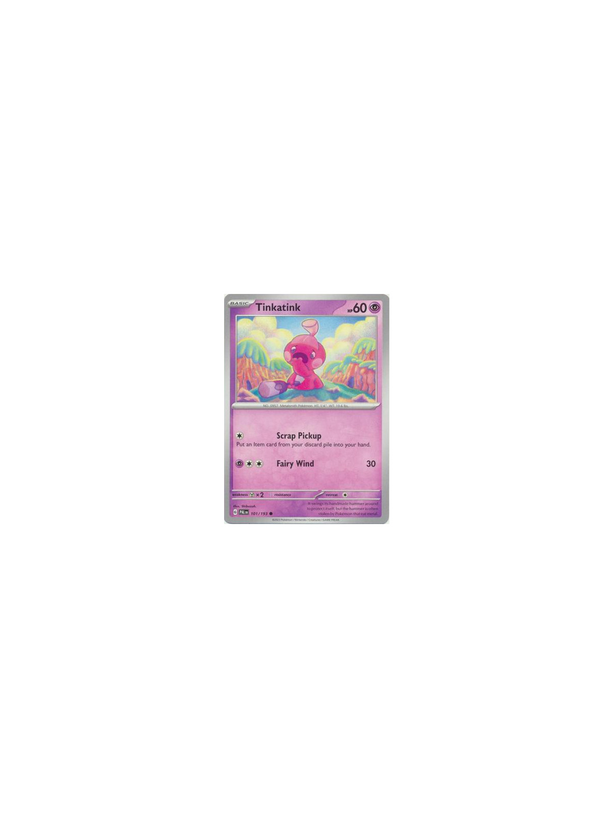 PAL 101 - Tinkatink - Reverse Holo