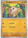 PAL 106 - Mankey - Reverse Holo
