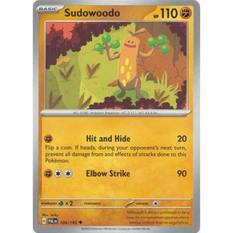 PAL 109 - Sudowoodo