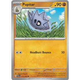 PAL 111 - Pupitar - Reverse Holo PAL 111 - Pupitar - Reverse HoloPaldea Evolved Paldea Evolved€ 0,35 Paldea Evolved