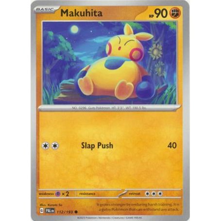 PAL 112 - MakuhitaPaldea Evolved Paldea Evolved€ 0,05 Paldea Evolved