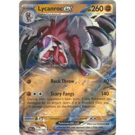 PAL 117 - Lycanroc ex PAL 117 - Lycanroc exPaldea Evolved Paldea Evolved€ 2,99 Paldea Evolved