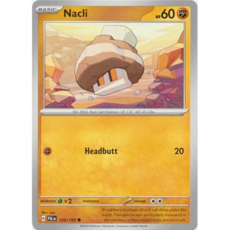 PAL 120 - Nacli - Reverse Holo