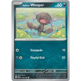 PAL 129 - Paldean Wooper PAL 129 - Paldean WooperPaldea Evolved Paldea Evolved€ 0,05 Paldea Evolved