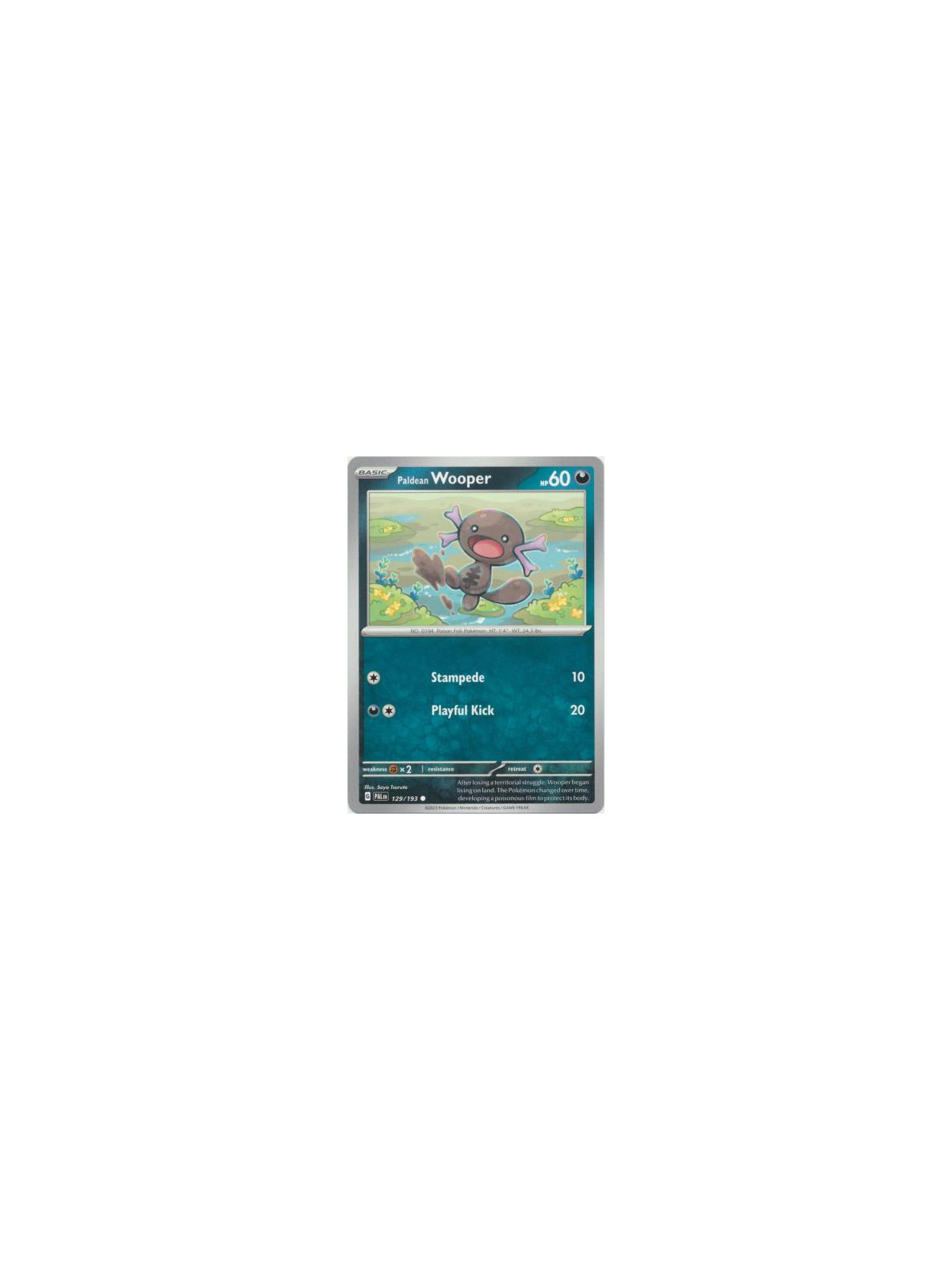 PAL 129 - Paldean Wooper