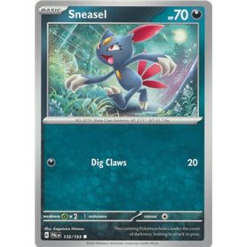 PAL 133 - Sneasel PAL 133 - SneaselPaldea Evolved Paldea Evolved€ 0,05 Paldea Evolved