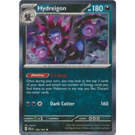 PAL 140 - Hydreigon - Reverse Holo PAL 140 - Hydreigon - Reverse HoloPaldea Evolved Paldea Evolved€ 0,50 Paldea Evolved