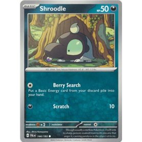 PAL 144 - Shroodle - Reverse Holo PAL 144 - Shroodle - Reverse HoloPaldea Evolved Paldea Evolved€ 0,35 Paldea Evolved