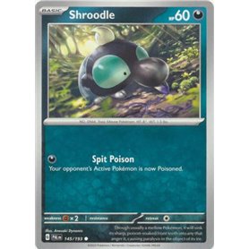PAL 145 - Shroodle PAL 145 - ShroodlePaldea Evolved Paldea Evolved€ 0,05 Paldea Evolved