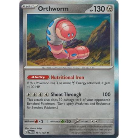 PAL 151 - Orthworm - Reverse Holo