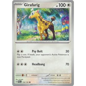 PAL 154 - Girafarig PAL 154 - GirafarigPaldea Evolved Paldea Evolved€ 0,05 Paldea Evolved