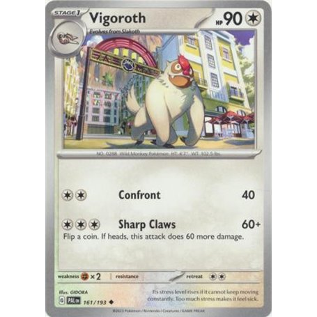 PAL 161 - Vigoroth - Reverse Holo