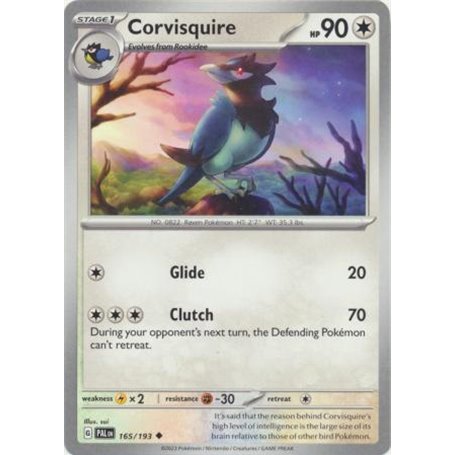 PAL 165 - Corvisquire - Reverse Holo