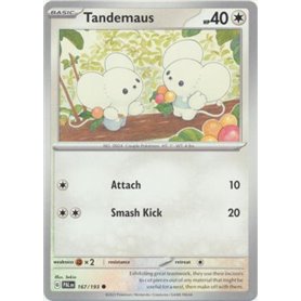 PAL 167 - Tandemaus PAL 167 - TandemausPaldea Evolved Paldea Evolved€ 0,05 Paldea Evolved