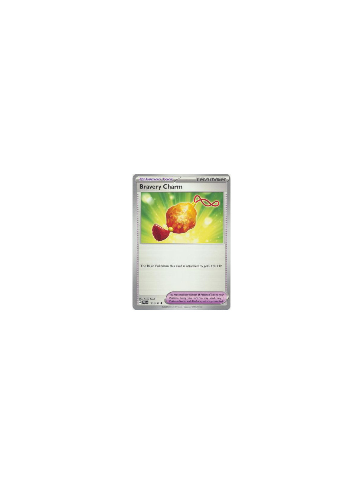 PAL 173 - Bravery Charm - Reverse Holo
