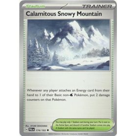 PAL 174 - Calamitous Snowy Mountain PAL 174 - Calamitous Snowy MountainPaldea Evolved Paldea Evolved€ 0,10 Paldea Evolved