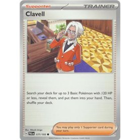 PAL 177 - Clavell - Reverse Holo PAL 177 - Clavell - Reverse HoloPaldea Evolved Paldea Evolved€ 0,35 Paldea Evolved