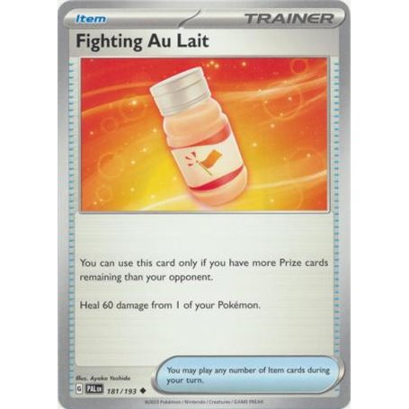 PAL 181 - Fighting Au Lait - Reverse Holo