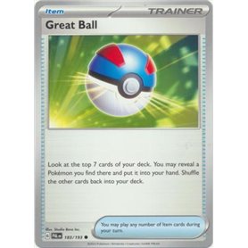 PAL 183 - Great Ball PAL 183 - Great BallPaldea Evolved Paldea Evolved€ 0,05 Paldea Evolved