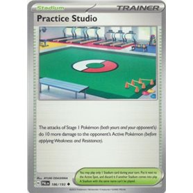 PAL 186 - Practice Studio PAL 186 - Practice StudioPaldea Evolved Paldea Evolved€ 0,10 Paldea Evolved