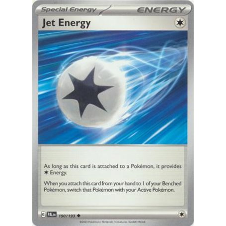 PAL 190 - Jet Energy