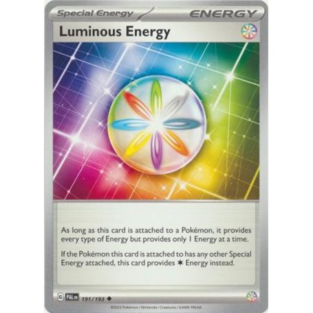 PAL 191 - Luminous Energy