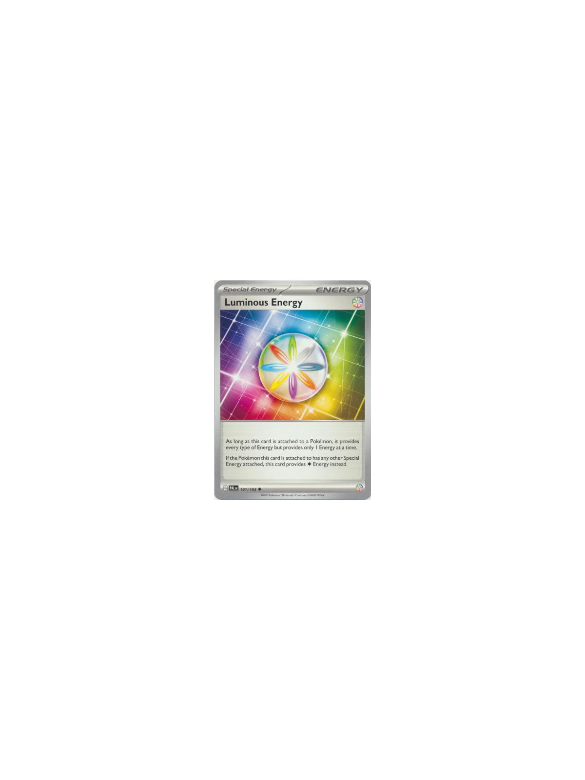 PAL 191 - Luminous Energy - Reverse HoloPaldea Evolved Paldea Evolved€ 0,35 Paldea Evolved