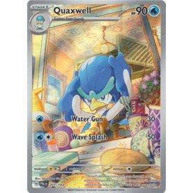 PAL 207 - Quaxwell PAL 207 - QuaxwellPaldea Evolved Paldea Evolved€ 5,99 Paldea Evolved
