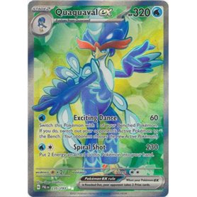 PAL 235 - Quaquaval ex PAL 235 - Quaquaval exPaldea Evolved Paldea Evolved€ 3,99 Paldea Evolved