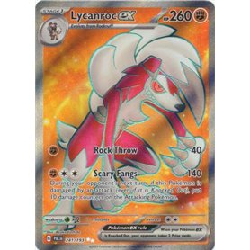 PAL 241 - Lycanroc ex PAL 241 - Lycanroc exPaldea Evolved Paldea Evolved€ 5,99 Paldea Evolved