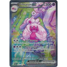 PAL 262 - Tinkaton ex PAL 262 - Tinkaton exPaldea Evolved Paldea Evolved€ 17,50 Paldea Evolved