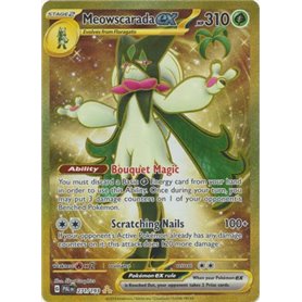 PAL 271 - Meowscarada ex PAL 271 - Meowscarada exPaldea Evolved Paldea Evolved€ 9,99 Paldea Evolved