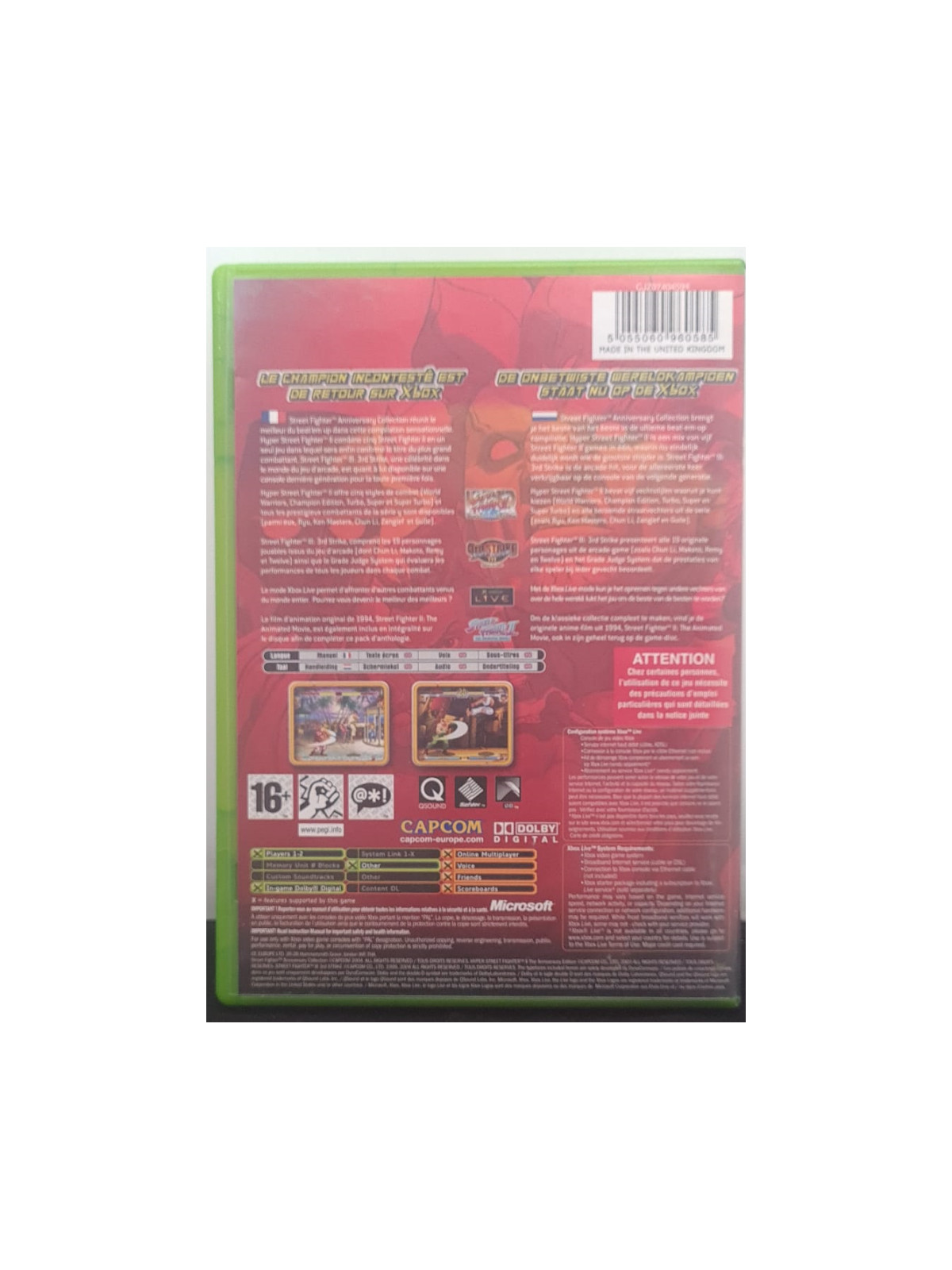 Street Fighter Anniversary Collection XBOX PalXbox Spellen Partners J€ 49,99 Xbox Spellen Partners